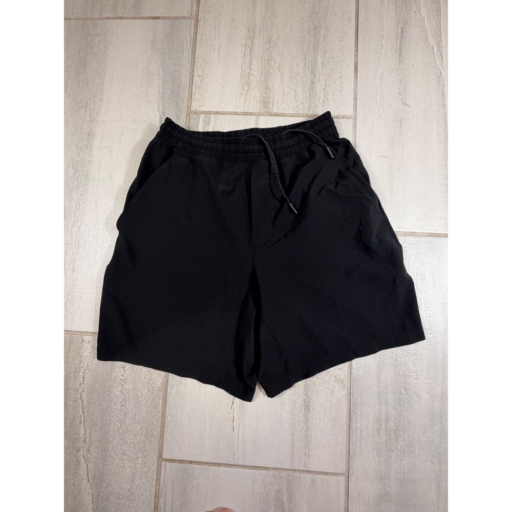 Lululemon Mens Pace Breaker Lined Shorts Black 7 Inch Inseam Size Small S